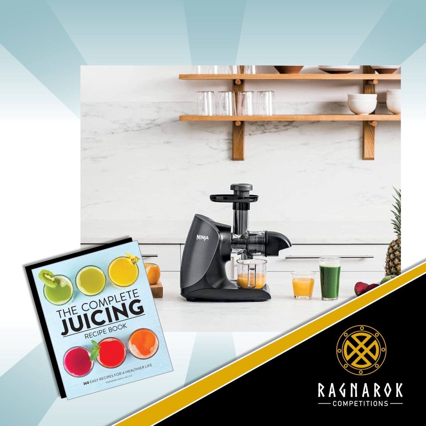 Ninja Juicer + Recipe Book Ragnarok Competitions