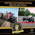Ariel Atom and Caterham Driving Blast for One Person - Image 4