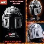 Star Wars The Mandalorian LEGO Helmet - Image 4