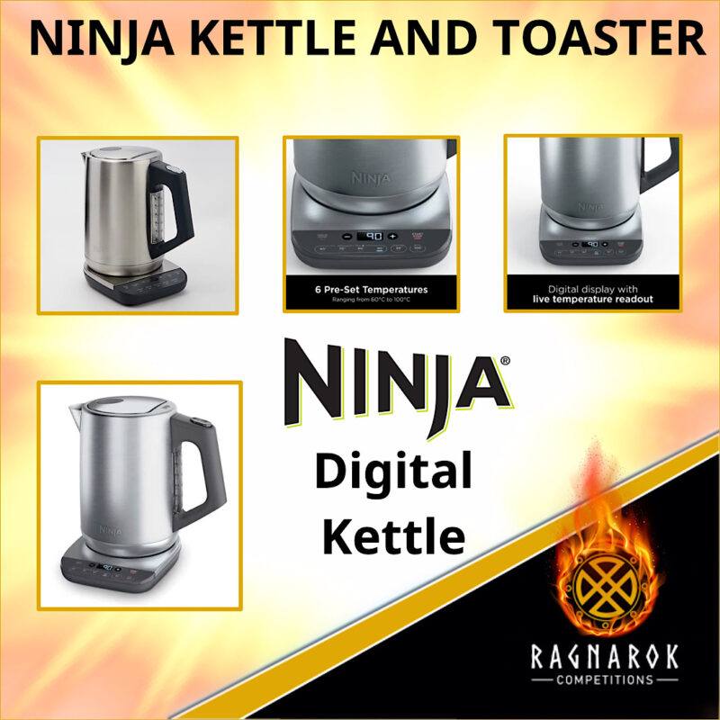 NINJA Kettle & Toaster Bundle Ragnarok Competitions
