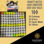 Charity Battle - 100 Used Golf Balls