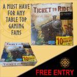 FREE Draw - Ticket to Ride Board Game