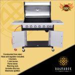 Deluxe Gas BBQ 6 Burner/Side Burner - Image 2