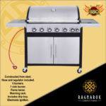 Deluxe Gas BBQ 6 Burner/Side Burner - Image 3