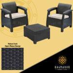 Keter Corfu 3 Piece Garden Set