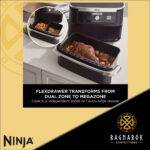 Ninja Foodi FlexDrawer Air Fryer 10.4L AF500Uk #3 - Image 3