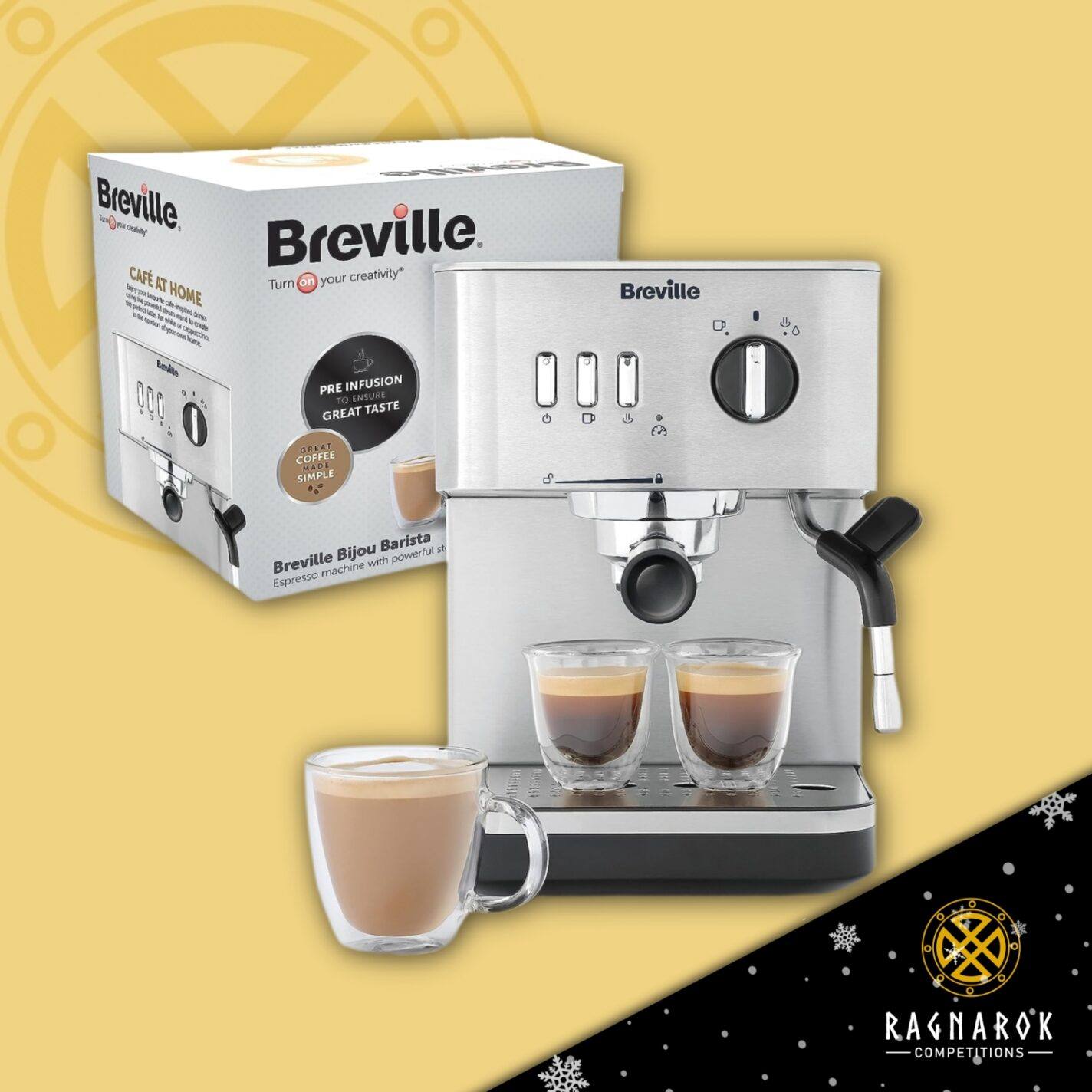 Breville Bijou Espresso Machine Ragnarok Competitions