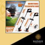Garden Strimmer with 2 X 24V 2.0Ah Battery, 4 Types Blades - Image 4
