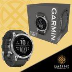 Fenix 7 Multisport GPS Watch - Silver with Graphite Band #2