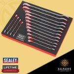 Sealey Combination Spanner Set, Metric, 16 Pieces - Image 3