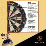 Luke Littler Target Darts Player Dartboard and Cabinet Set - Image 4