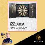 Luke Littler Target Darts Player Dartboard and Cabinet Set - Image 5