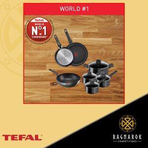 Tefal Titanium Ultra Plus Induction Non-stick 7pc Pan Set - Image 2