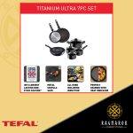 Tefal Titanium Ultra Plus Induction Non-stick 7pc Pan Set - Image 6