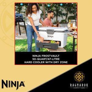 Ninja FrostVault 50QT/47L Hard Cooler - Cloud White - Image 2