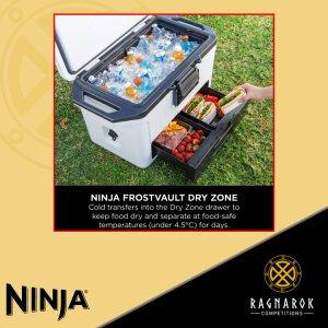 Ninja FrostVault 50QT/47L Hard Cooler - Cloud White - Image 3