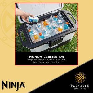 Ninja FrostVault 50QT/47L Hard Cooler - Cloud White - Image 4