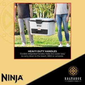 Ninja FrostVault 50QT/47L Hard Cooler - Cloud White - Image 6