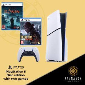 PlayStation 5 Disc Console with 2 games - Image 4