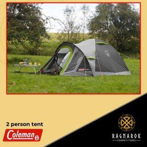 Coleman Tent Darwin 2 Person Compact Lightweight Dome Tent - Image 2