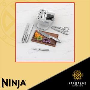 Ninja StaySharp Stainless 6-Piece Knife Set & White Block - Image 6