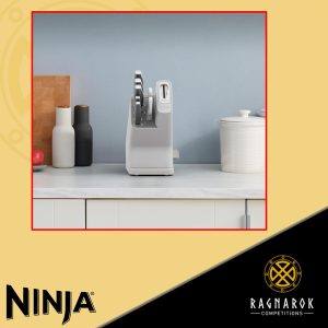 Ninja StaySharp Stainless 6-Piece Knife Set & White Block - Image 4