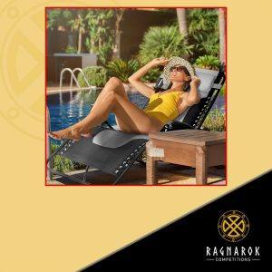 KEPLIN Set of 2 XXL Premium Padded Zero Gravity Chairs - Image 5
