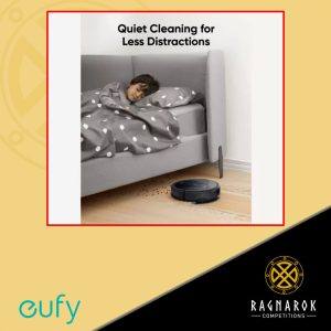 EUFY G50 Hybrid Robot Vacuum Cleaner - Black - Image 4
