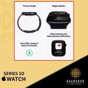 Apple Watch Series 10 (GPS), Jet Black - Image 3