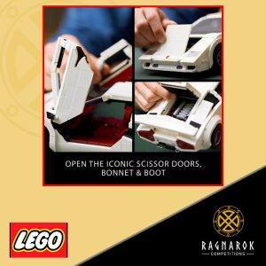 LEGO Icons Lamborghini Countach 5000 Quattrovalvole - Image 5