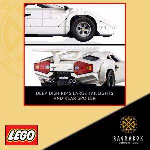 LEGO Icons Lamborghini Countach 5000 Quattrovalvole - Image 6