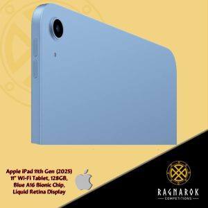 Apple iPad 11th Gen (2025) 11" Wi-Fi Tablet, 128GB, Blue - Image 3