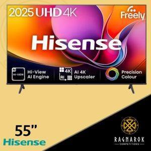 HISENSE A6Q 55" LED 4K HDR Smart TV with Freely
