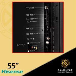HISENSE A6Q 55" LED 4K HDR Smart TV with Freely - Image 2
