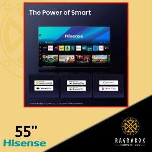 HISENSE A6Q 55" LED 4K HDR Smart TV with Freely - Image 6