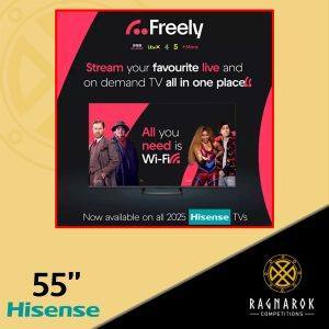 HISENSE A6Q 55" LED 4K HDR Smart TV with Freely - Image 7