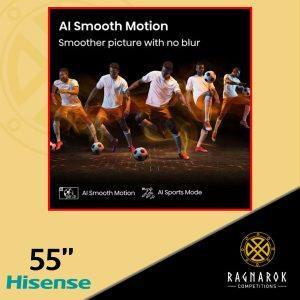 HISENSE A6Q 55" LED 4K HDR Smart TV with Freely - Image 8