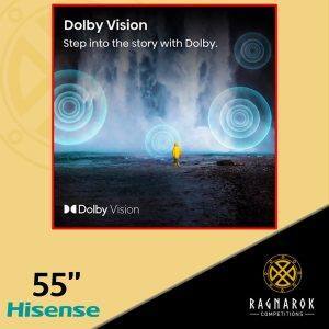 HISENSE A6Q 55" LED 4K HDR Smart TV with Freely - Image 9