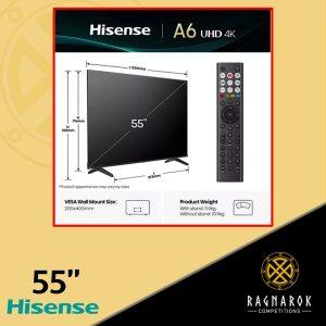 HISENSE A6Q 55" LED 4K HDR Smart TV with Freely - Image 14