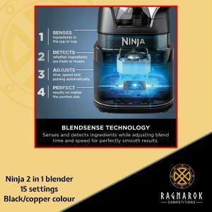 NINJA 2 in 1 Blender Copper/black - Image 9