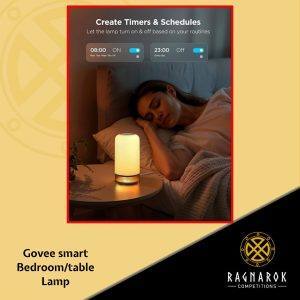 Govee Smart Bedside Table Lamp - Image 3