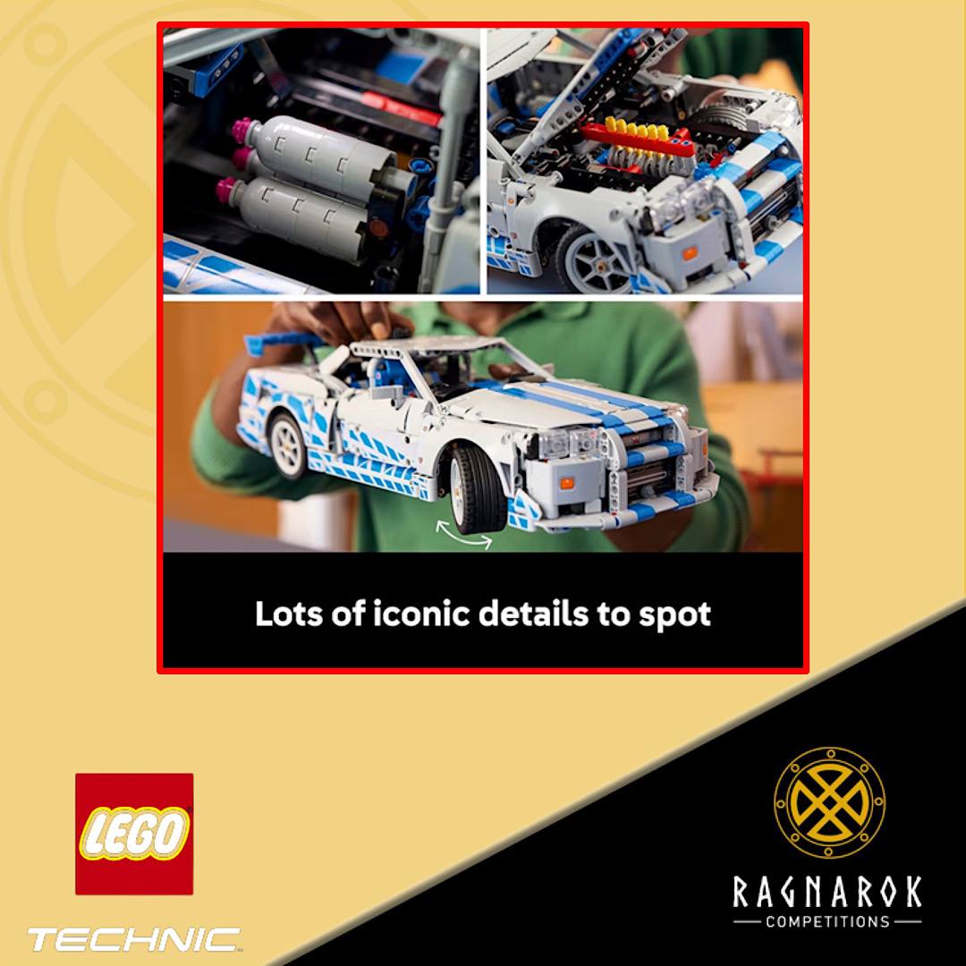 LEGO Technic 2 Fast 2 Furious Nissan Skyline GTR R34 42110 - Image 5