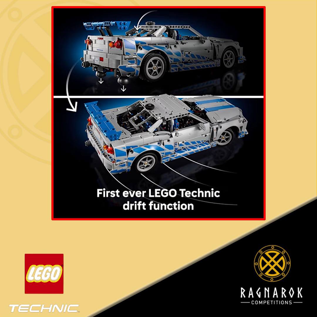 LEGO Technic 2 Fast 2 Furious Nissan Skyline GTR R34 42110 - Image 6