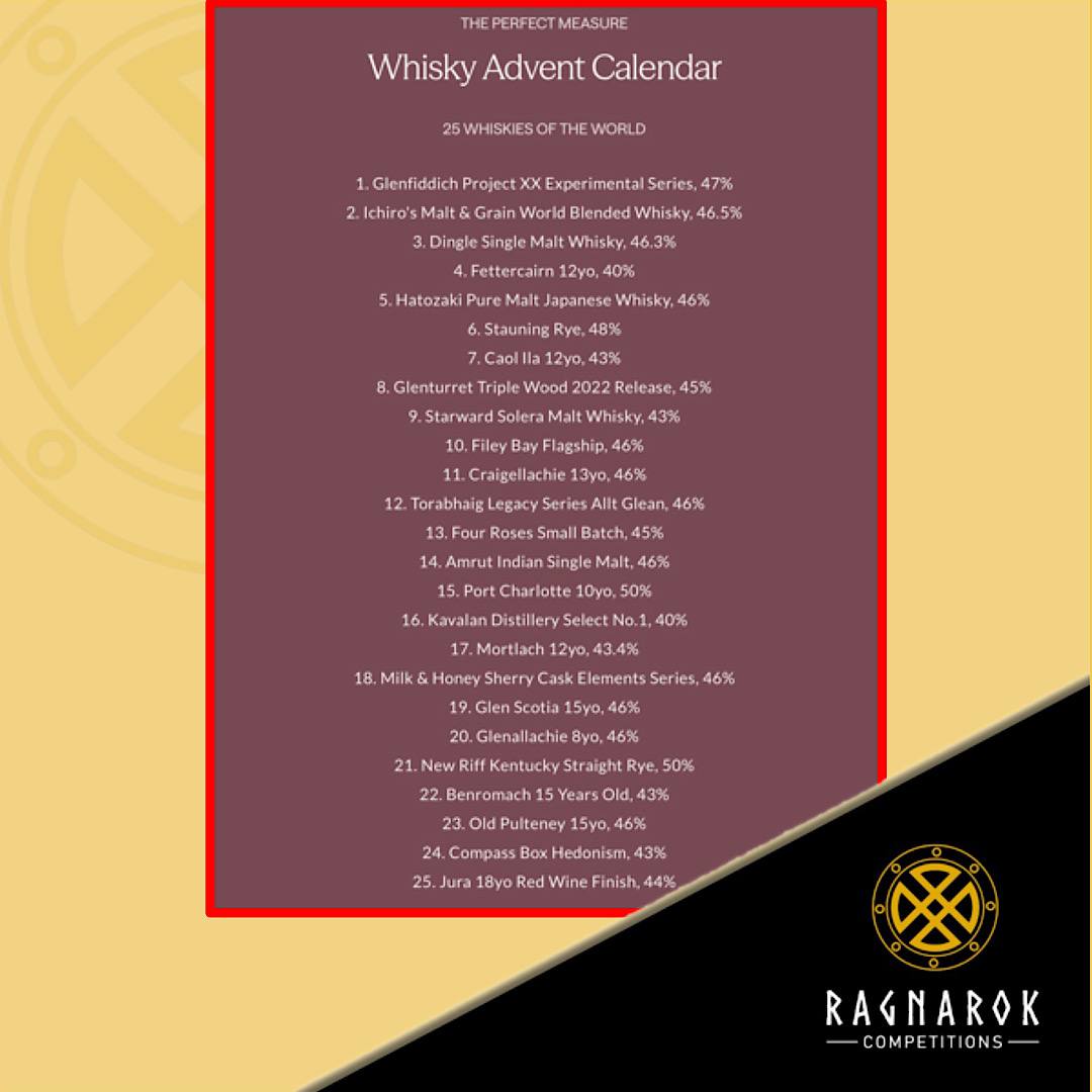 The Perfect Measure 25 Whiskies Of The World Advent Calendar - Image 6