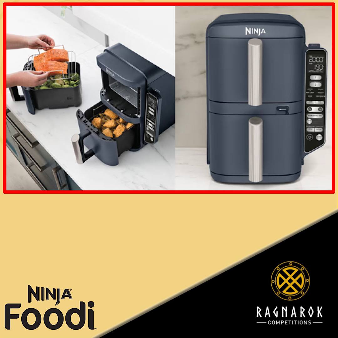 Ninja Double Stack XL 2-Level Air Fryer 9.5L Cyber Space - Image 2