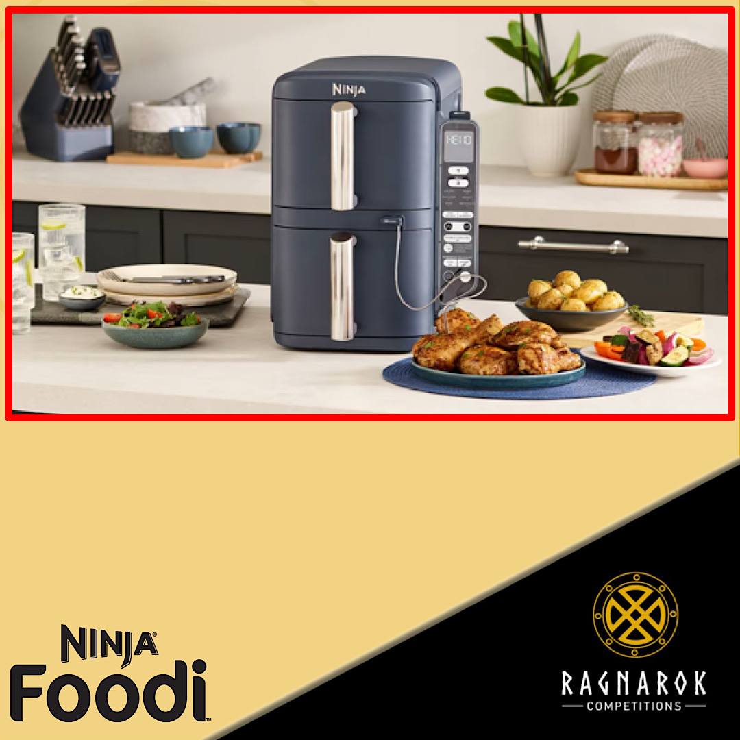 Ninja Double Stack XL 2-Level Air Fryer 9.5L Cyber Space - Image 3