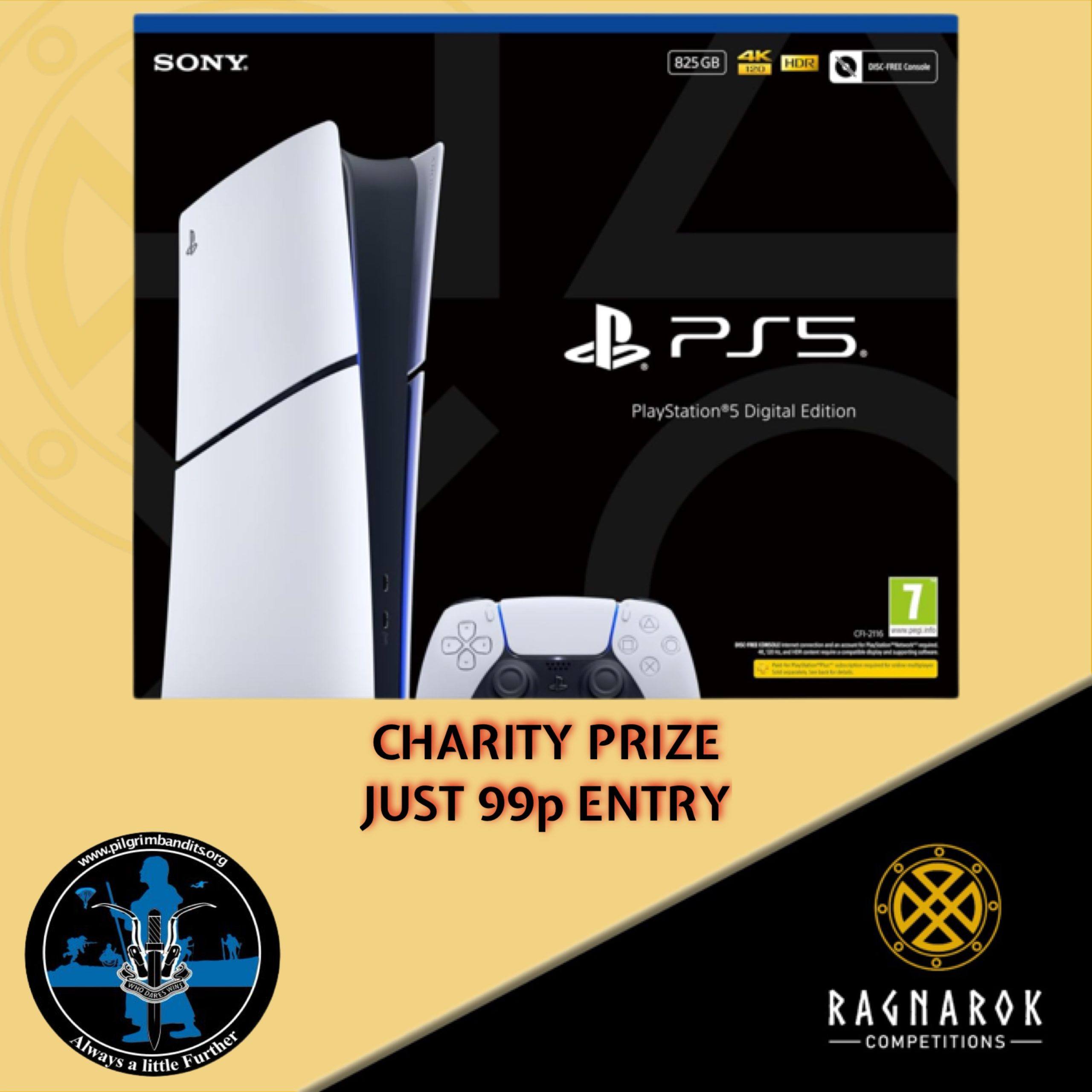 Charity Prize - PS5 Digital Console - Image 3