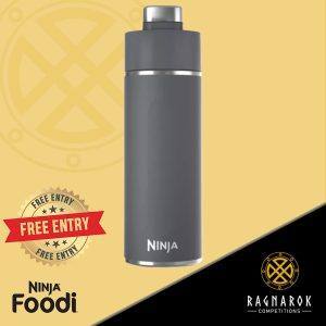 Free Draw - Ninja Water Bottle 700ml Grey
