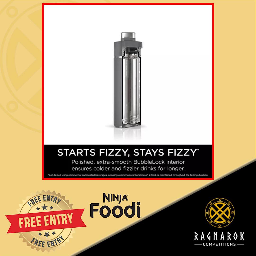 Free Draw - Ninja Water Bottle 700ml Grey - Image 7