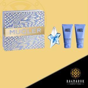 Mugler Angel Eau De Parfum, Body Lotion & Shower Gel